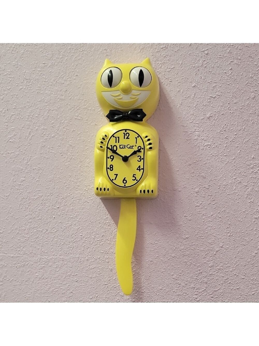 RARE VINTAGE Sunflower Yellow Kit Cat Klock Kit Cat Clock
